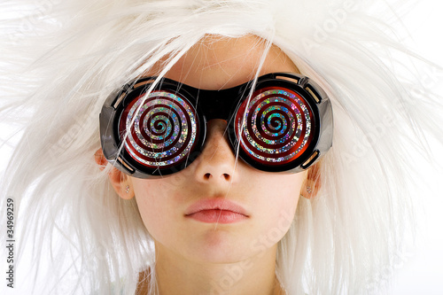 Photography Crazy Glasses on a weird looking kid