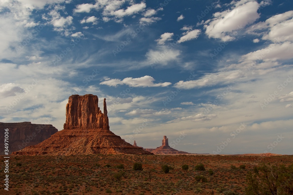 Veduta dalla Monument Valley Utah