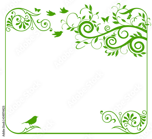 Floral Label