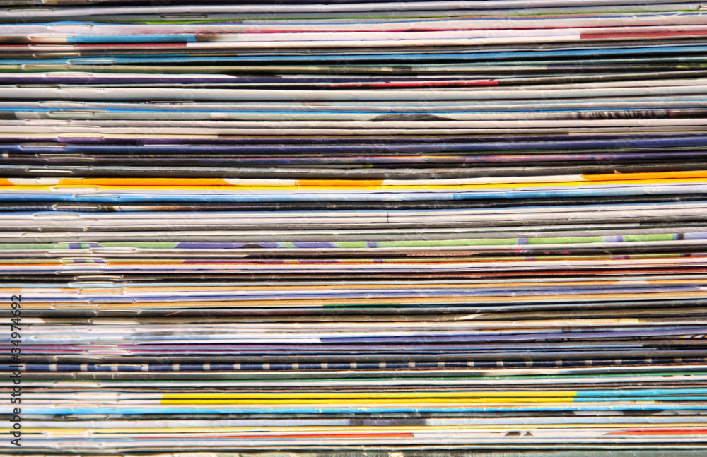 Stack of magazines Stack of magazines