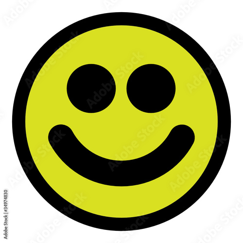 Oui, accord, heureux, content, smiley, visage