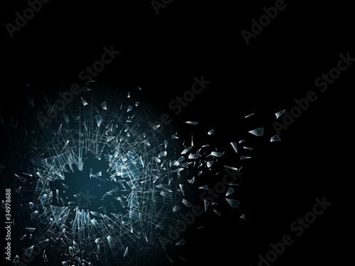 broken glass wallpaper