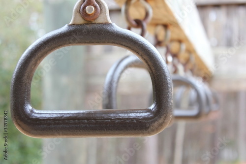 Monkey bar rings