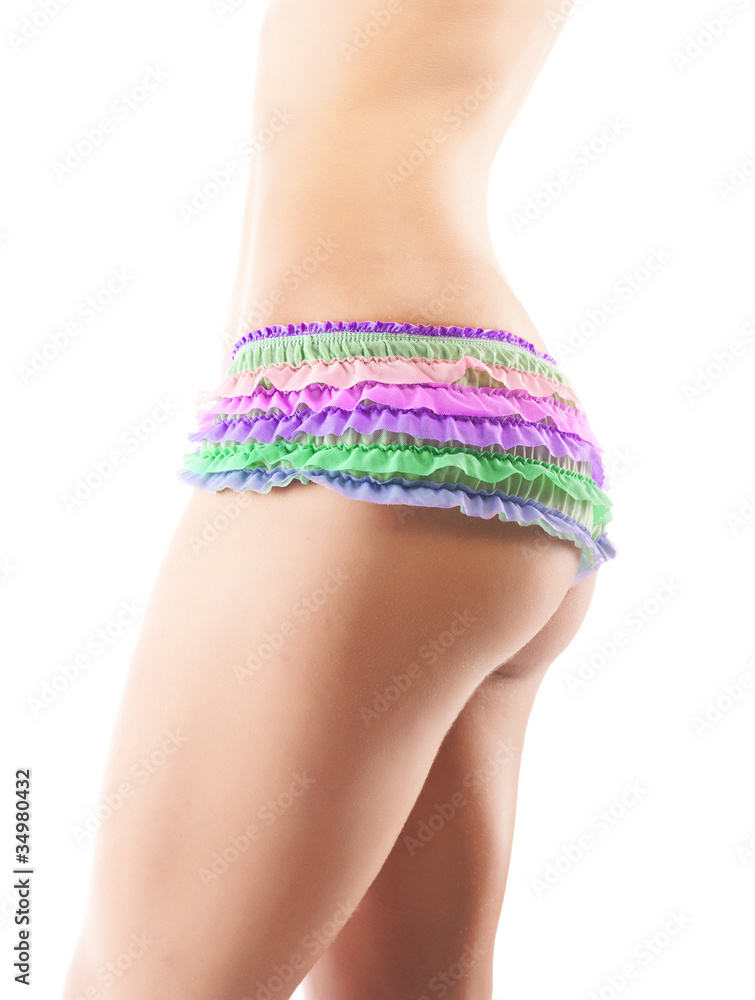 Torso of fashion model in sexy underwear Torso of fashion model in sexy underwear