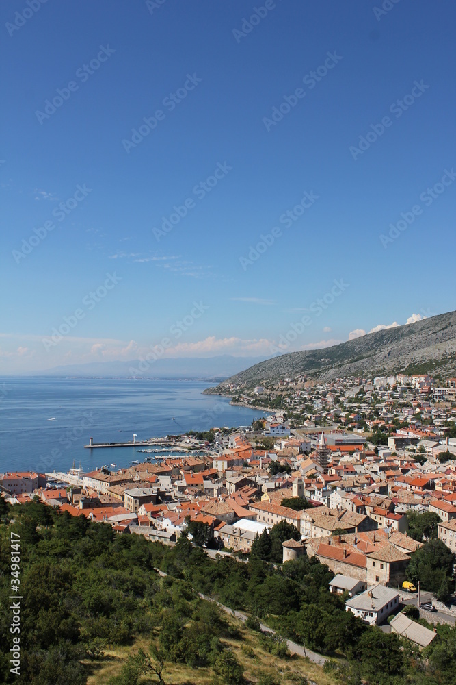 Obraz premium Senj - Panorama