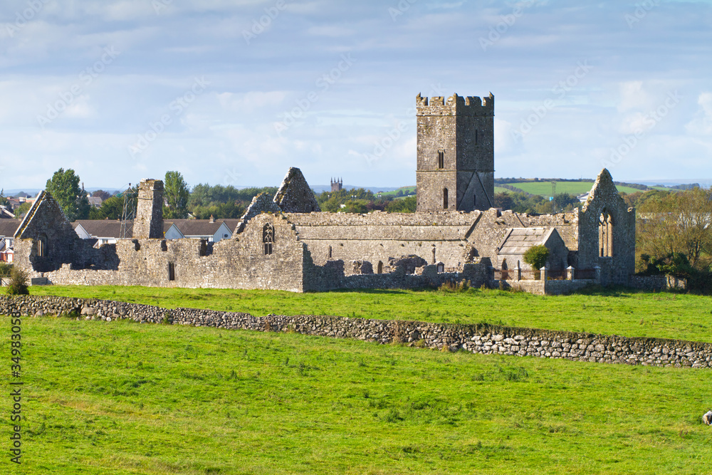 Ruins of Clare Abbey near Ennis, Co. Clare - Ireland