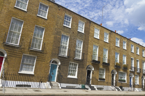 Obraz na płótnie Housing in Chelsea, London w salonie