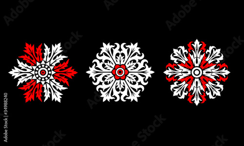 Vector Ornamental Design Set