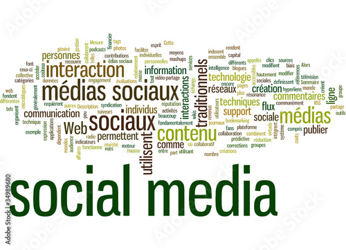 social media (médias sociaux)
