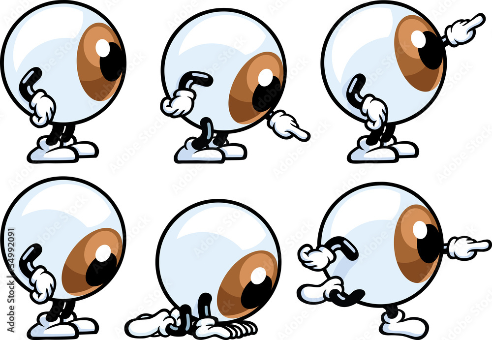 Obraz premium Eyeball Guy