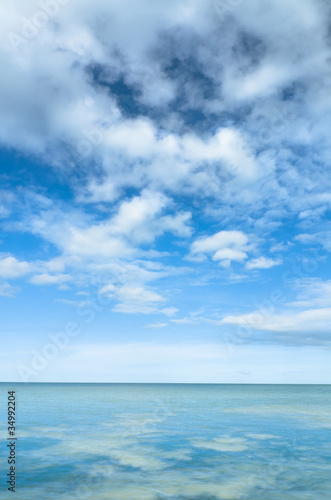 Sea and Bright Sky