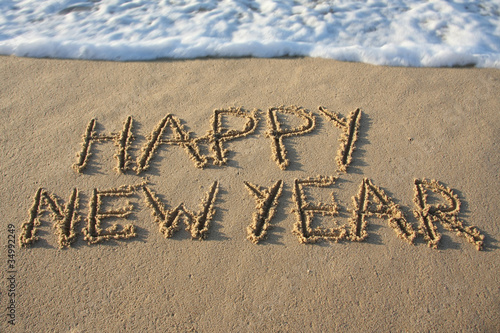 Canvas Print Happy new year