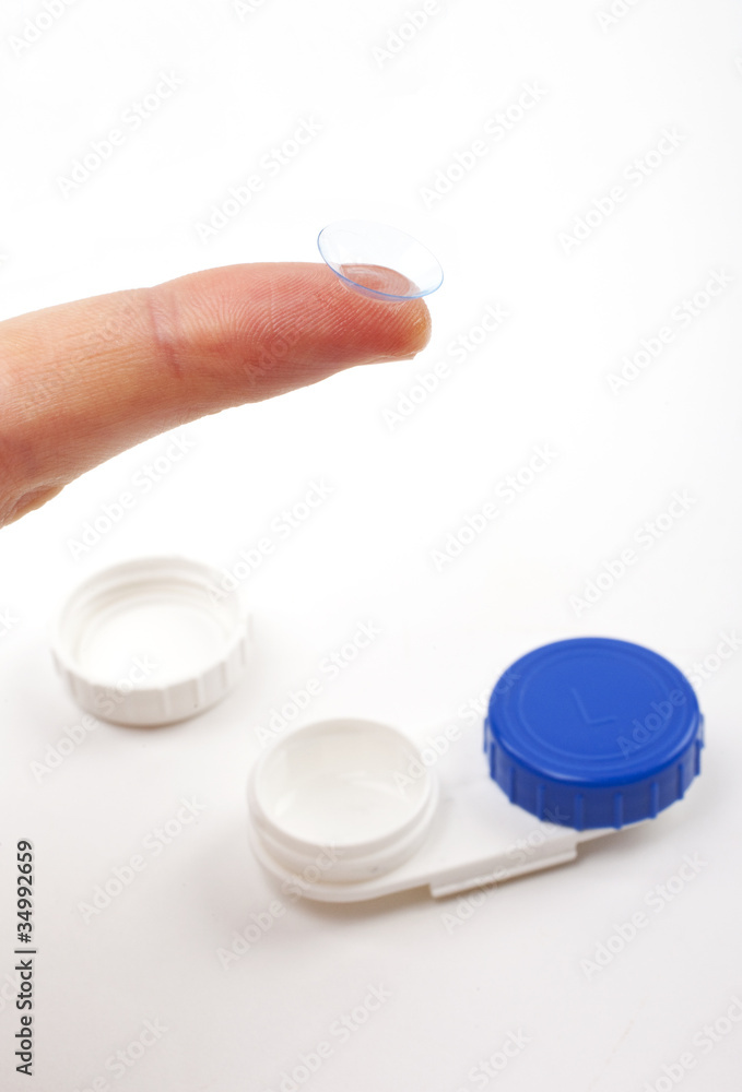 Contact Lenses and Case