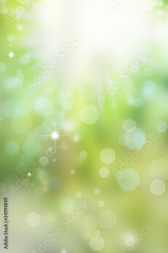 Abstract glowing blurs background