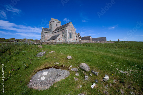 Foto Iona Abbey, Inner Hebrides, Scotland