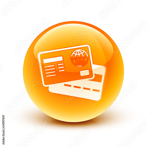 icône carte bancaire / bank card icon