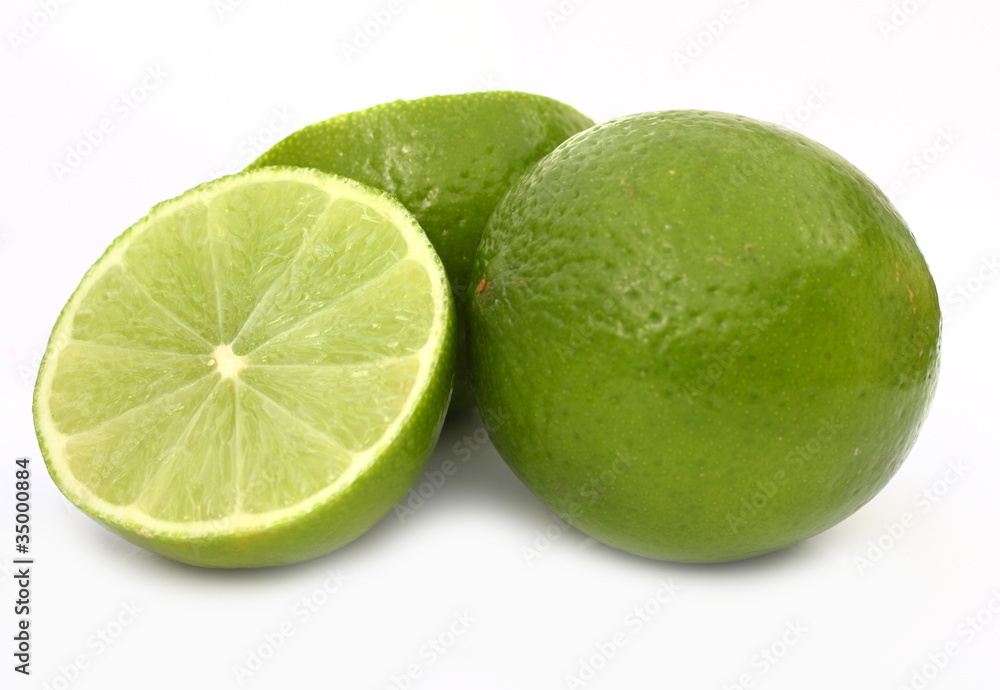 Isolated fruits - Lime Isolated fruits - Lime