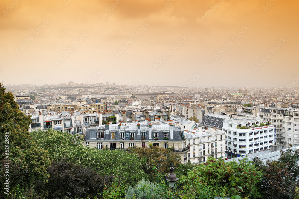 Paris, toits et terrasse