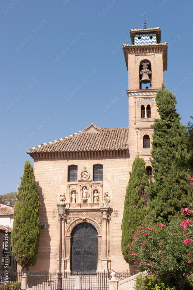 Iglesia de San Gil y Santa Ana in Granada