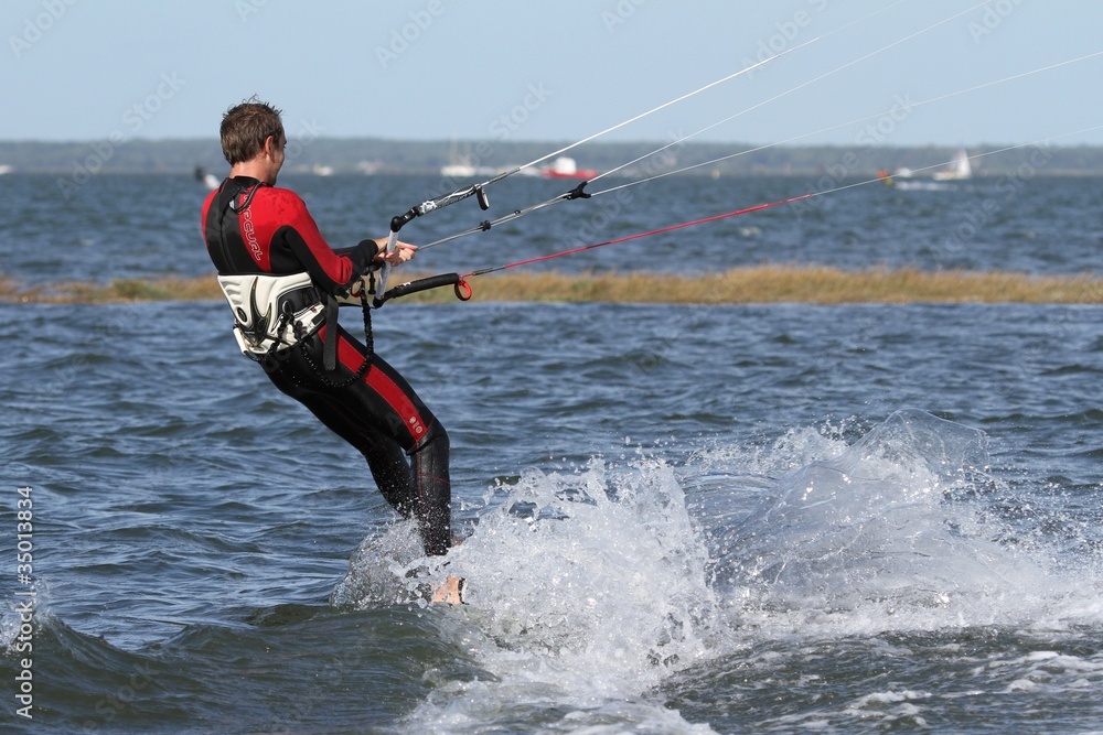 Fototapeta premium kitesurf