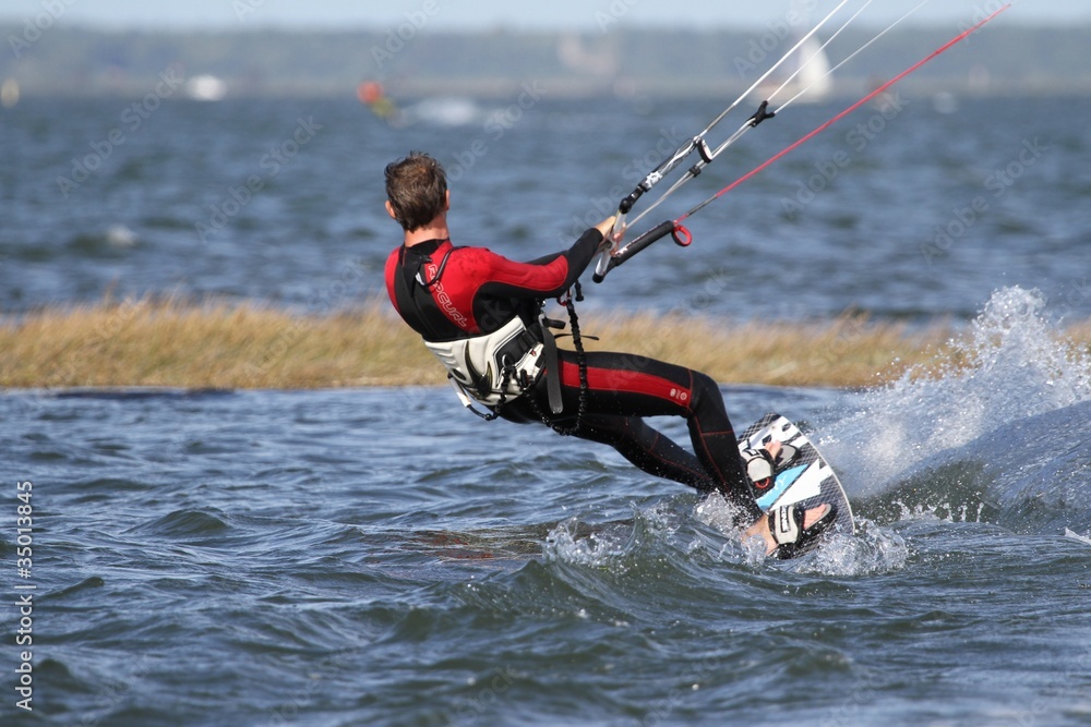 Fototapeta premium kitesurf
