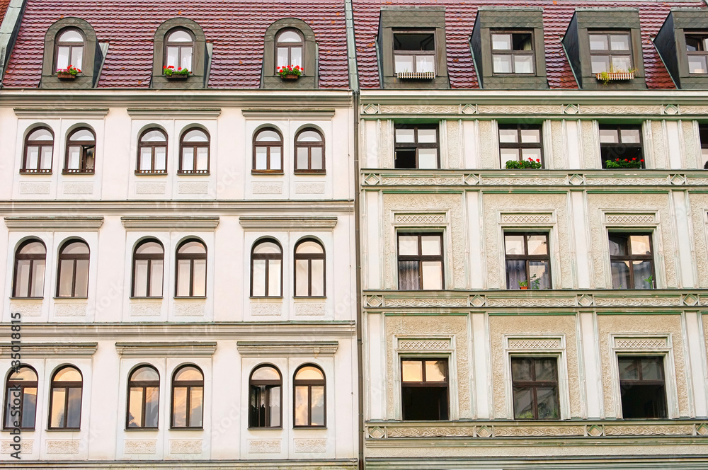 Liberec Hausfassaden - Liberec facade 03