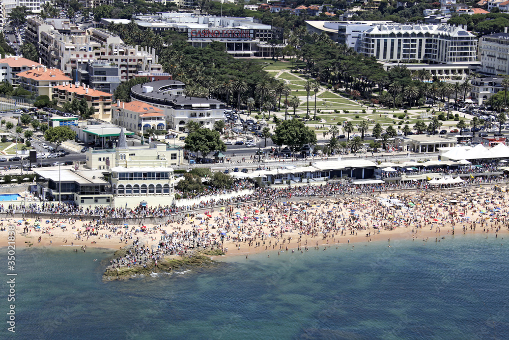 beach in Cascais city, Portugal