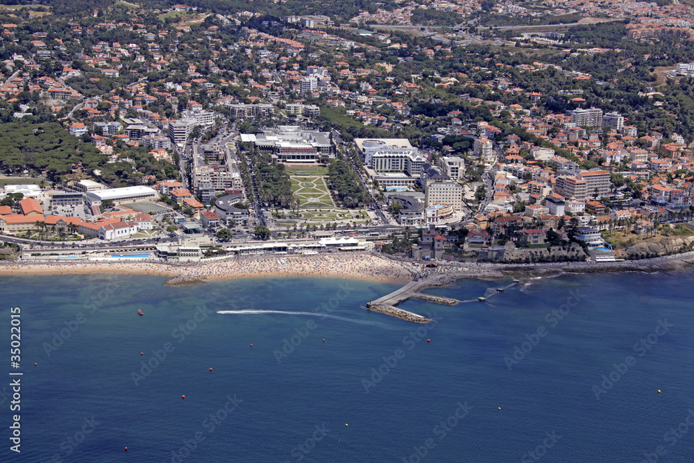 Fototapeta premium beach in Cascais city, Portugal