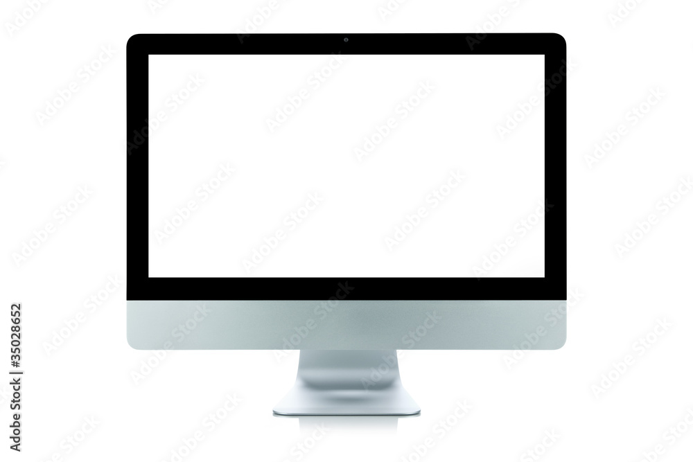 Personal computer (Clipping path included) Personal computer (Clipping path included)
