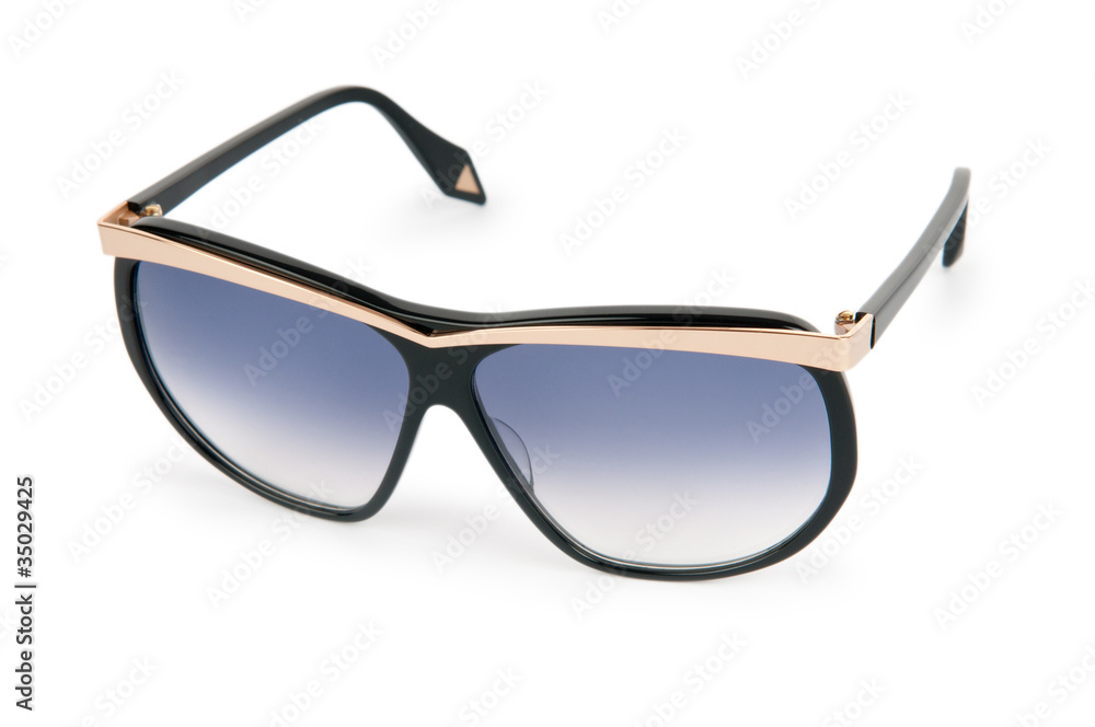 Elegant sunglasses isolated on white Elegant sunglasses isolated on white