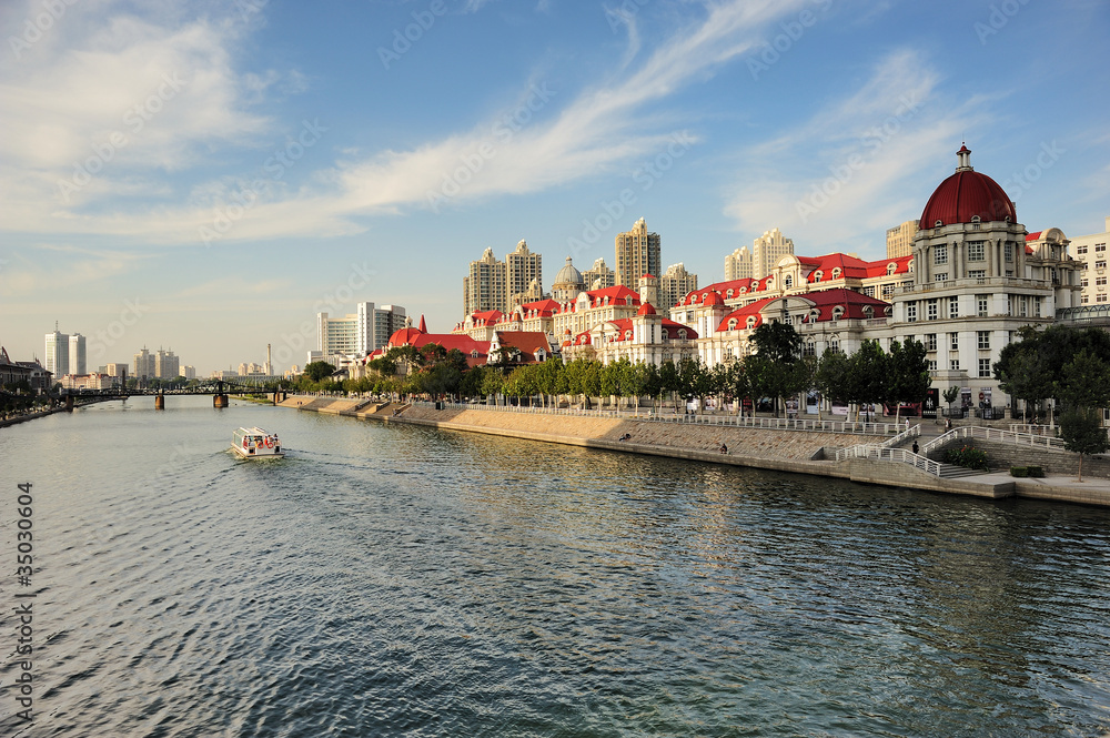 Obraz premium WESTERN building