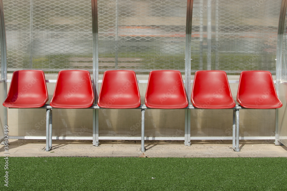 Naklejka premium Banquillo