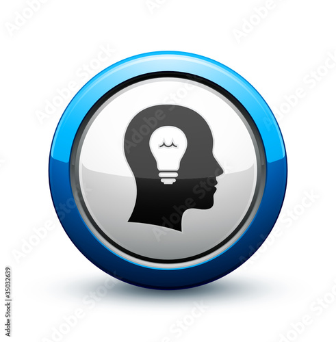 icône tête ampoule