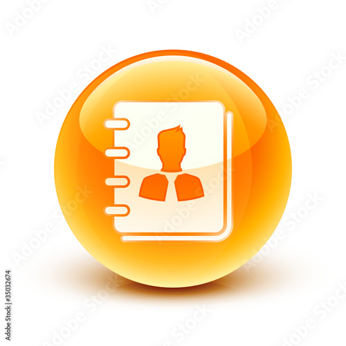 icône agenda / daily planner icon