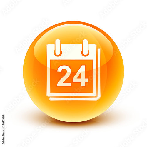 icône agenda calendrier / calendar icon