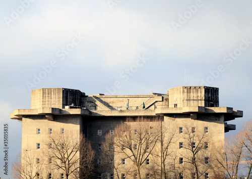 Obraz na plátně bunker