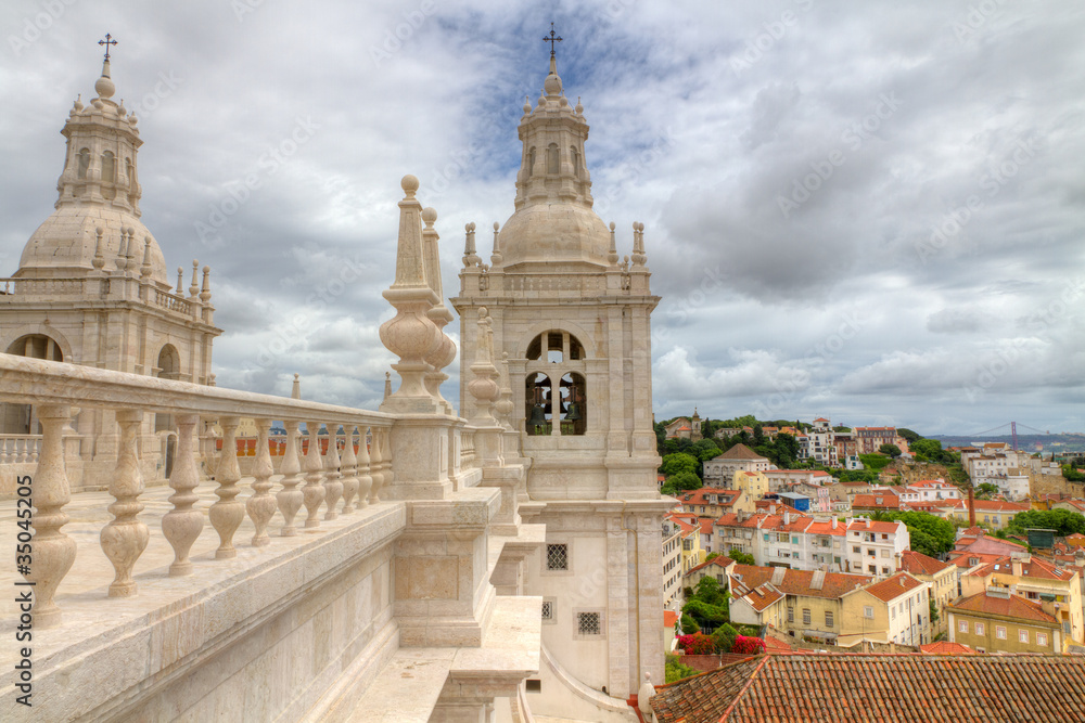 Mannerist style St. Vincent Outside the Walls, Lisboa