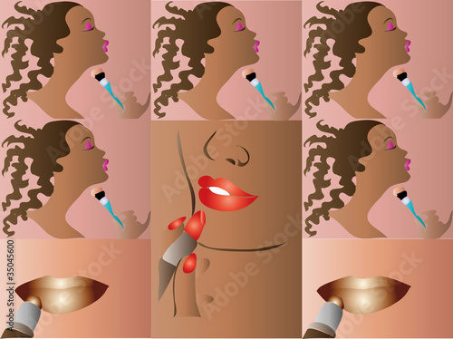 Woman profile