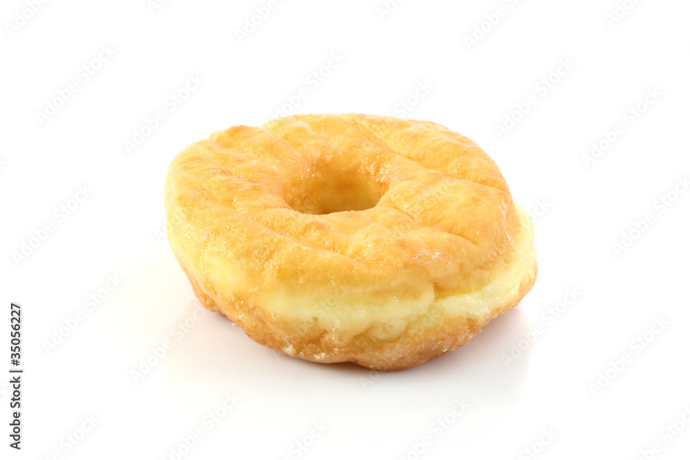 Chocolate Donut isolated in white background Chocolate Donut isolated in white background