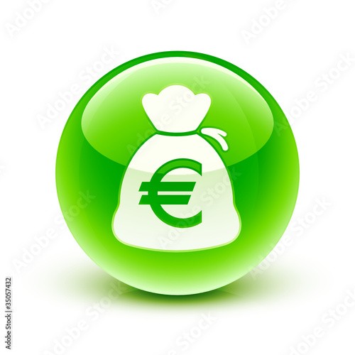 icône bourse / stock exchange icon