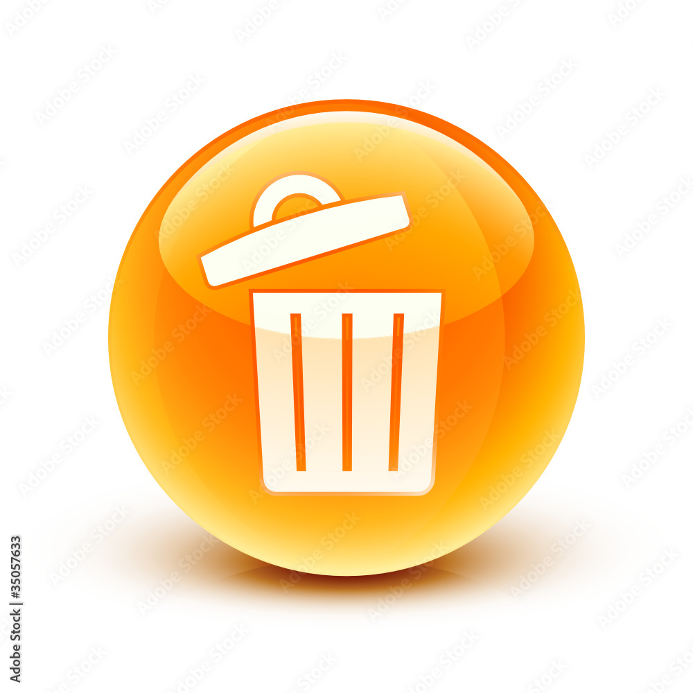 icône poubelle / garbage can icon icône poubelle / garbage can icon