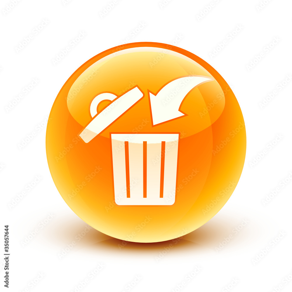 icône poubelle / garbage can icon icône poubelle / garbage can icon