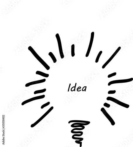 Idea with lamp