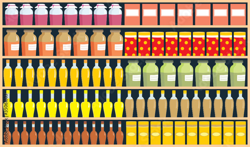 Regiments with products. vector