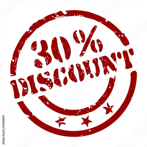 stempel 30% discount I