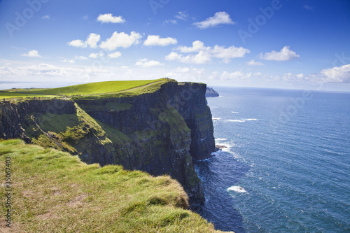 Cliffs Of Moher in a Sunny Day photo