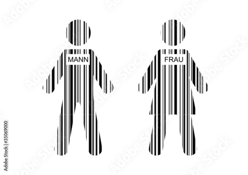 Strichcode Paar