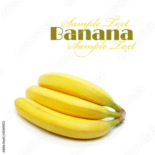 Three bananas