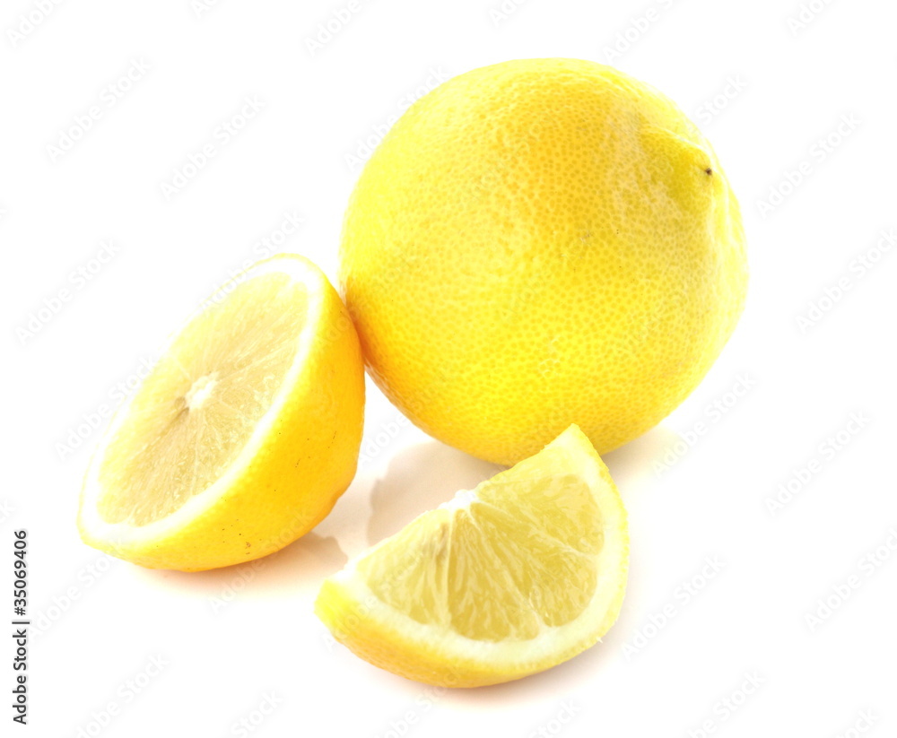 Isolated fruits - Lemon Isolated fruits - Lemon
