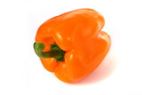 Isolated vegetables - Orange Peppers